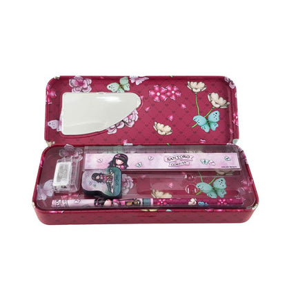 Ученически пособия Santoro Gorjuss в метална кутия