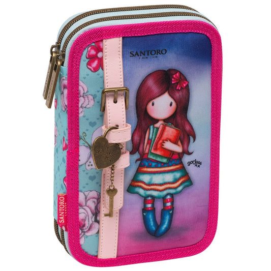 Ученически несесер със съдържание Santoro Gorjuss Between The Pages