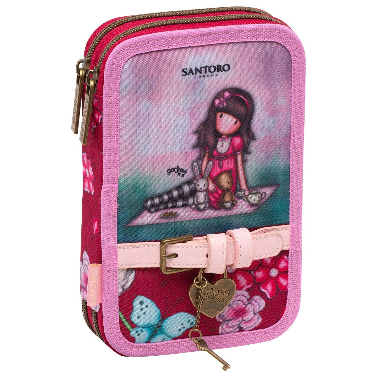 Ученически несесер със съдържание Santoro Gorjuss Enjoy The Little Things