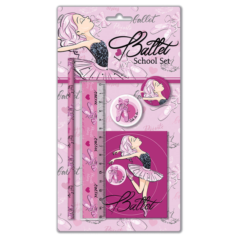 Сет с ученически пособия Ballerina