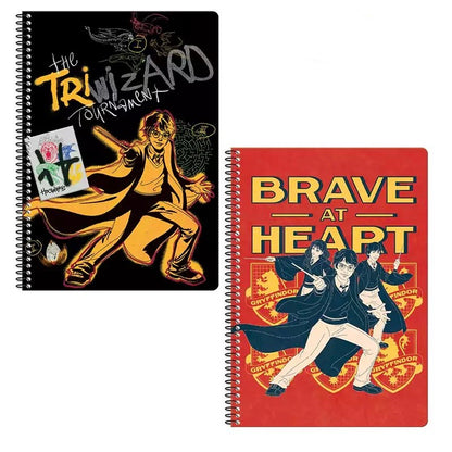 Тетрадка със спирала А5 Harry Potter, 60 листа, Асортимент