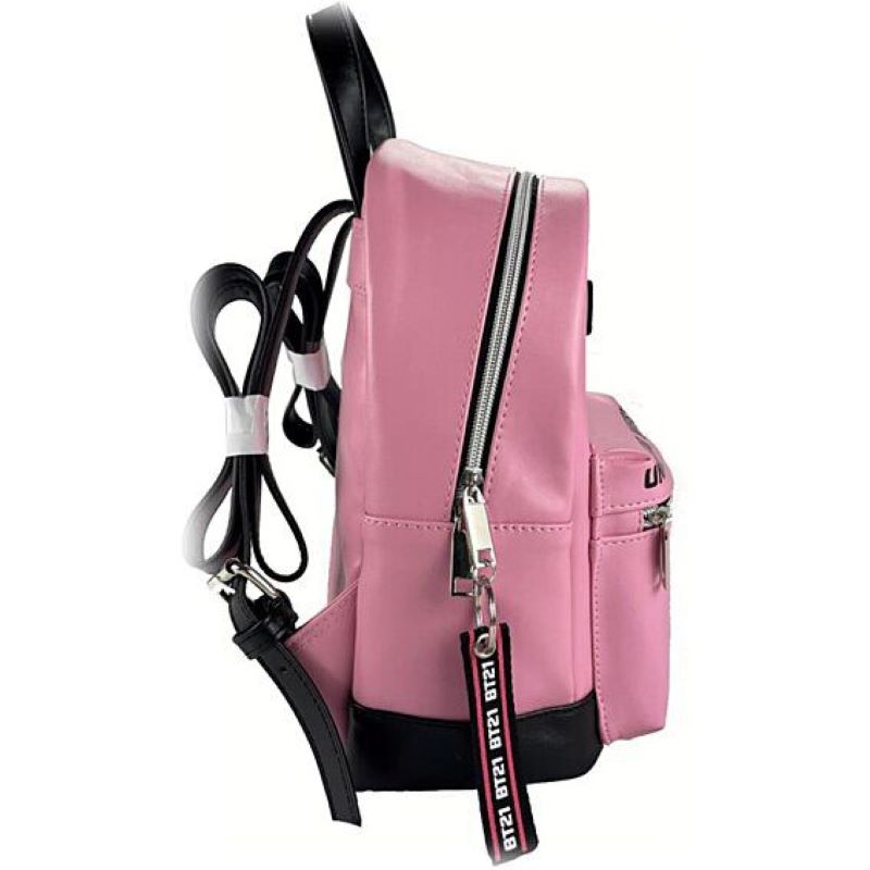 Кожена раница BT21 Universtar Pink