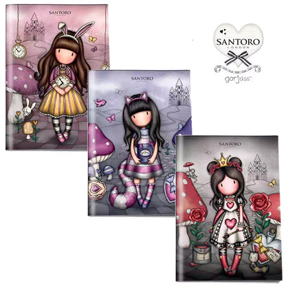 Тетрадка А5 Santoro Gorjuss, 50листа, Асортимент