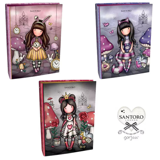 Папка класьор Santoro Gorjuss, Асортимент
