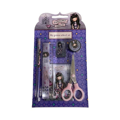 Сет с ученически пособия Santoro Gorjuss Cheshire Cat