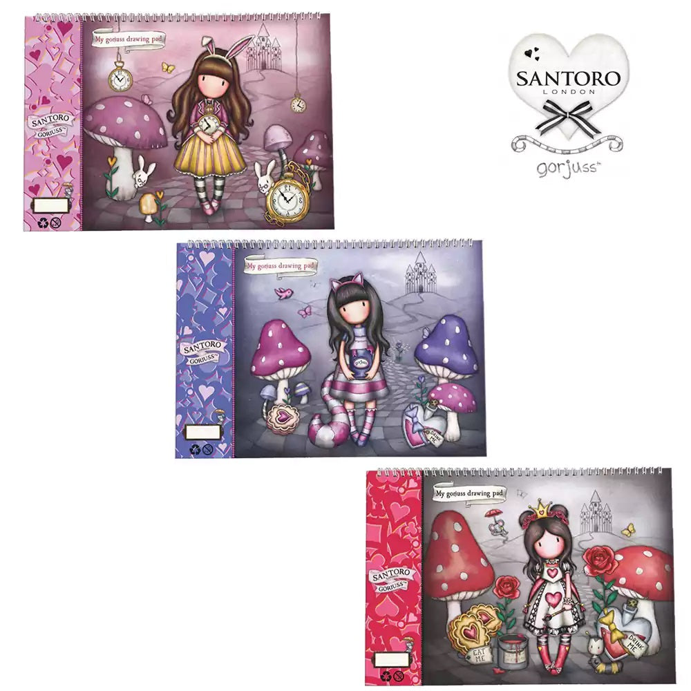 Скицник Santoro Gorjuss, Асортимент