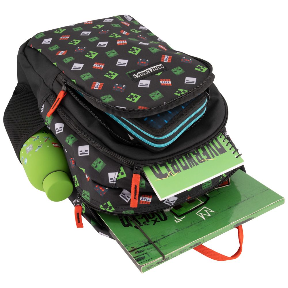 Ученическа раница MINECRAFT Black