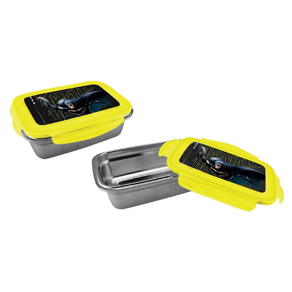 Метална кутия за храна Batman Black