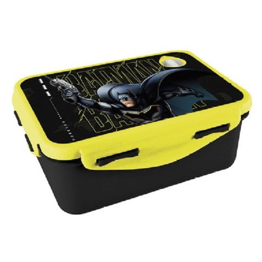 Пластмасова кутия за храна Batman Black
