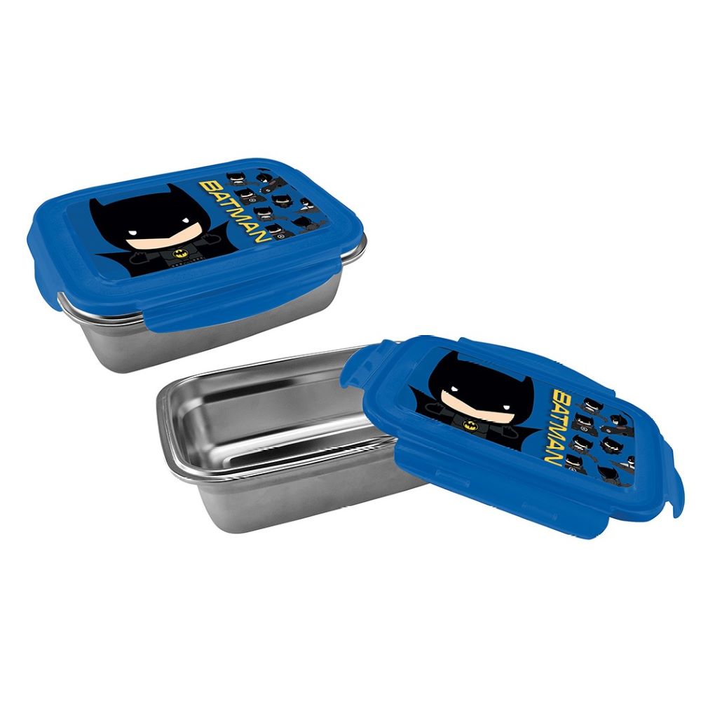 Метална кутия за храна Batman Chibby