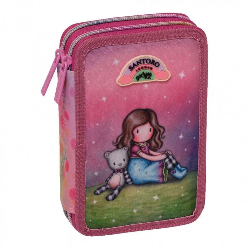 Ученически несесер Gorjuss Lean On Me със съдържание