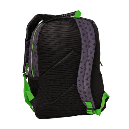 Ученическа раница Minecraft Green с несесер