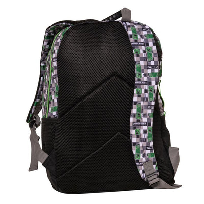Ученическа раница Minecraft Black с несесер