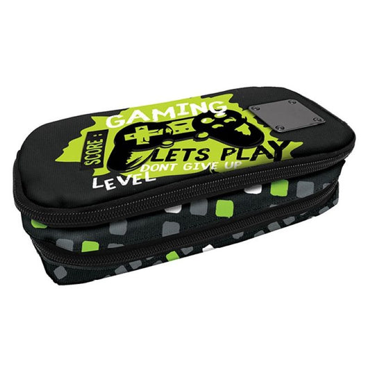 Ученически объл несесер Xscape Gaming с 2 ципа