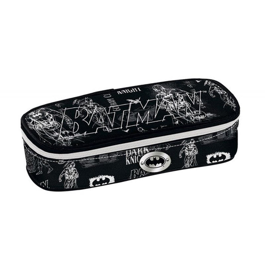 Овален ученически несесер Dark Knight