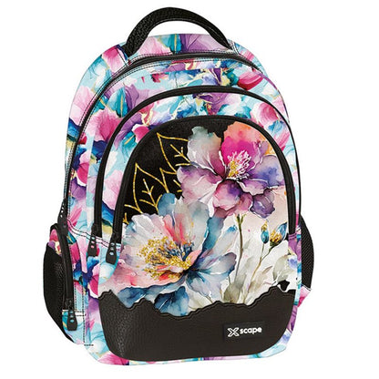 Ученическа раница Xscape Flowers Colour