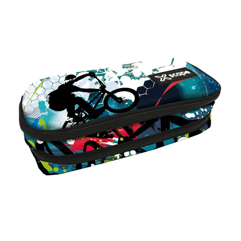 Овален ученически несесер Xscape Bike