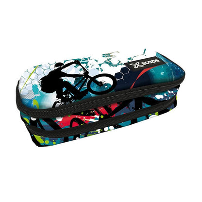 Овален ученически несесер Xscape Bike