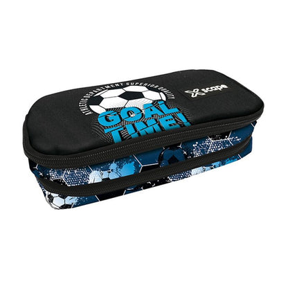 Овален ученически несесер Xscape Football