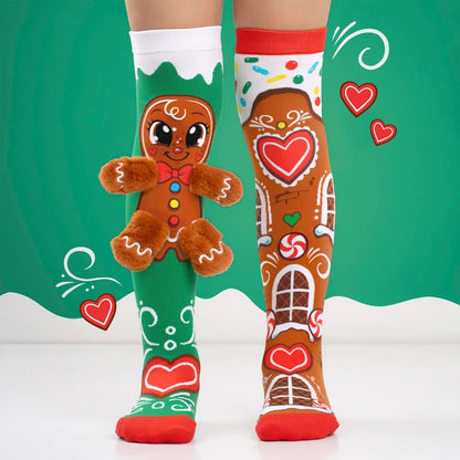 MADMIA Gingerbread Christmas Socks – коледни чорапи Джинджифилово човече