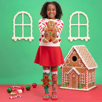 MADMIA Gingerbread Christmas Socks – коледни чорапи Джинджифилово човече