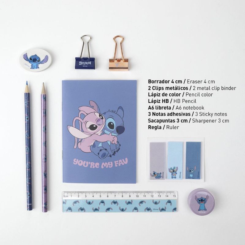 Ученически сет с 9 части Stitch