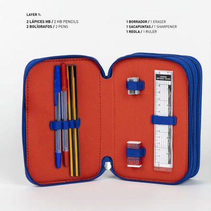 Ученически несесер с три отделения и съдържание Avengers