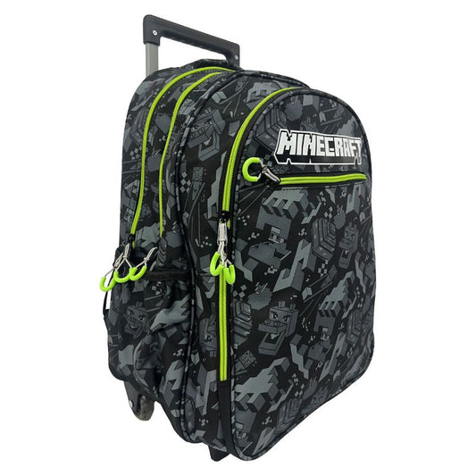 Ученическа раница на колела MINECRAFT CAMO TERRA