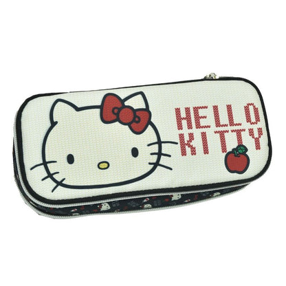 Ученически овален несесер  Hello Kitty Croche