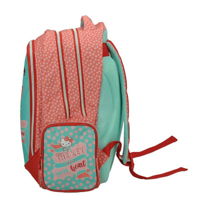 Ученическа раница Hello Kitty Red