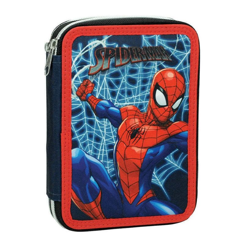 Ученически несесер със съдържание и две отделения Spiderman