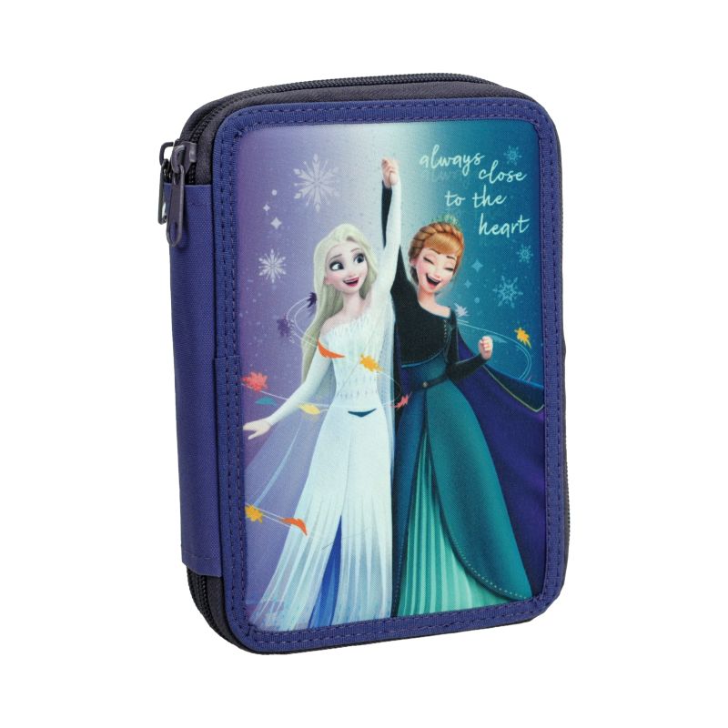 Ученически несесер с две отделения и съдържание Frozen Idyllic