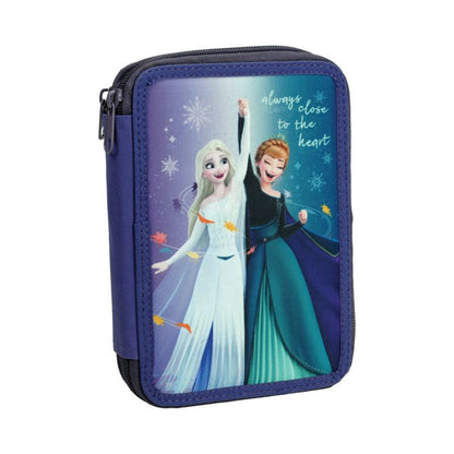 Ученически несесер с две отделения и съдържание Frozen Idyllic