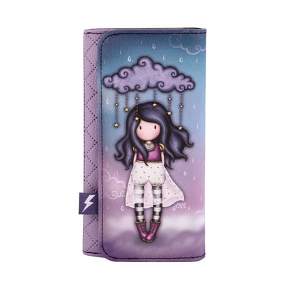 Голям кожен портфейл Santoro Gorjuss Whatever the Weather - Little Storm Cloud
