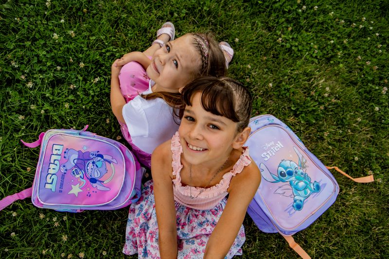 Раница за детска градина Stitch Having a Blast