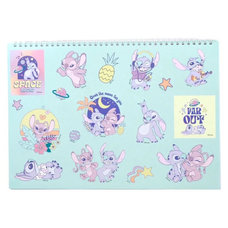 Скицник STITCH GEN-Z, 40 страници, със стикери