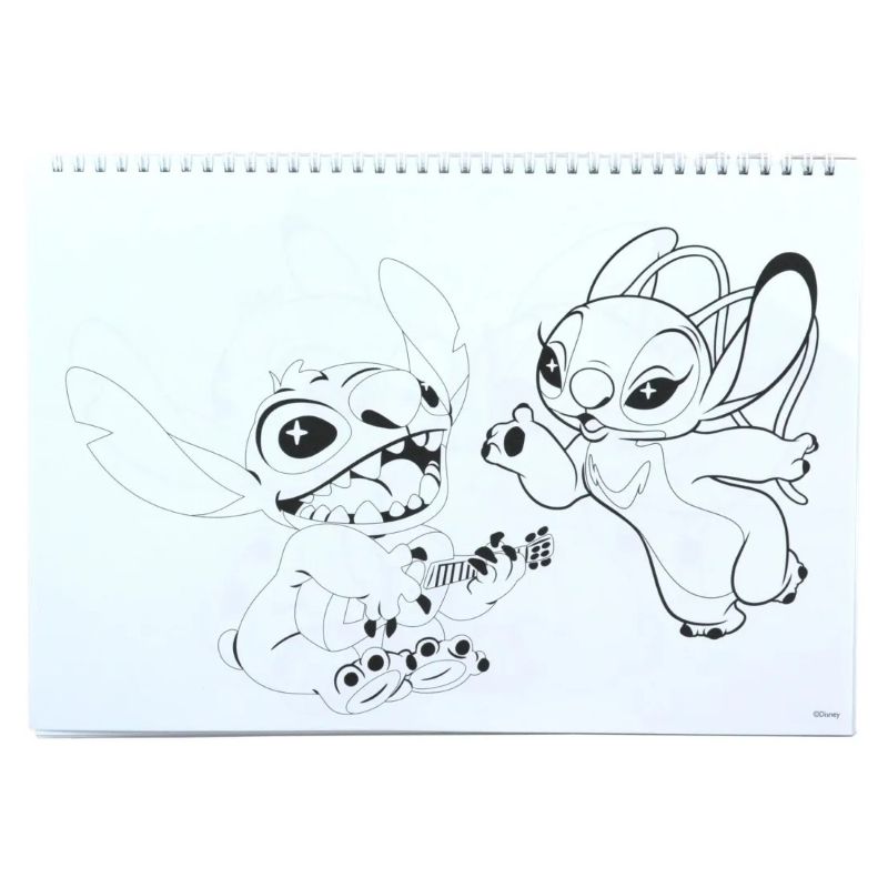 Скицник STITCH GEN-Z, 40 страници, със стикери