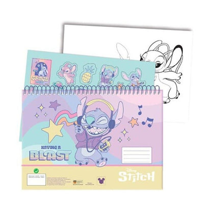 Скицник STITCH GEN-Z, 40 страници, със стикери