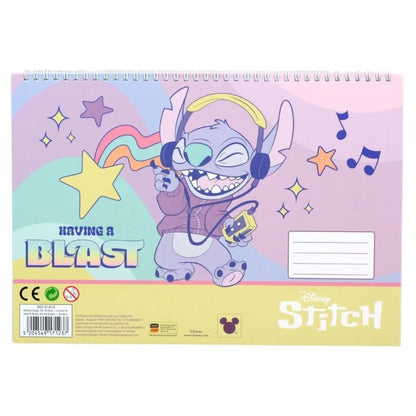 Скицник STITCH GEN-Z, 40 страници, със стикери