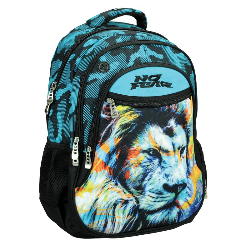Ученически раница No Fear Fluo Lion