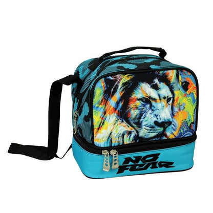 Термо чанта за храна No Fear Fluo Lion