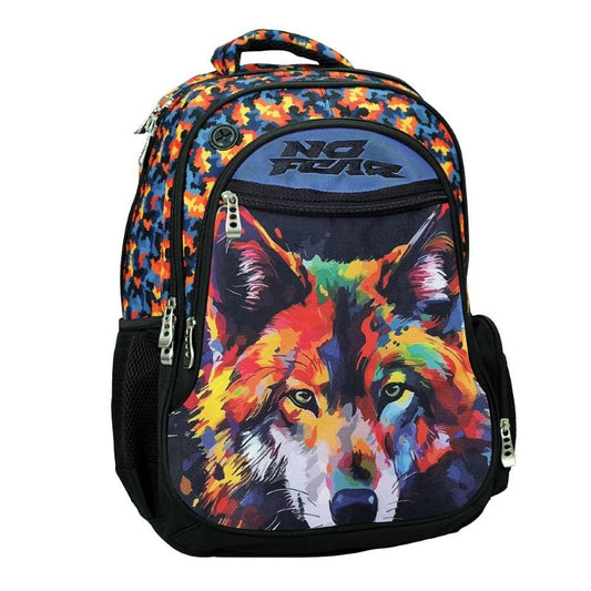 Раница NO FEAR COLORED WOLF