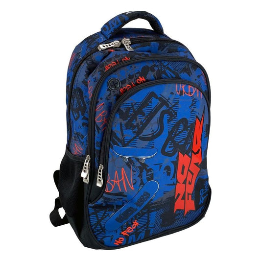 Ученическа раница No Fear Let's Go