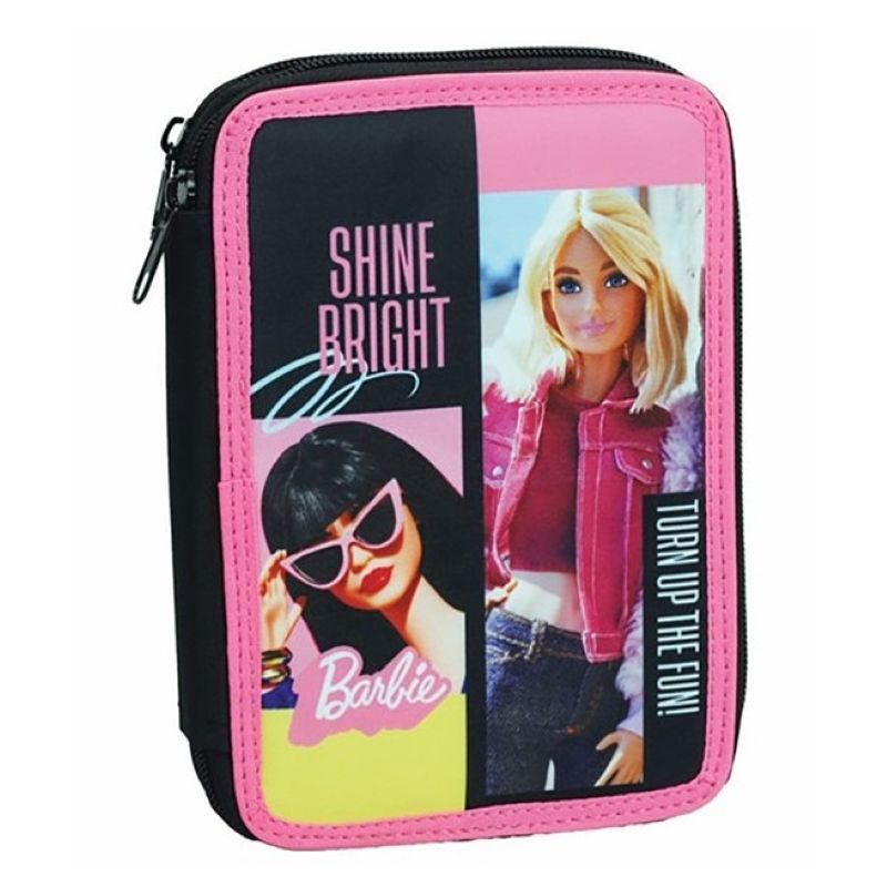 Ученически несесер със съдържание и две отделения Barbie