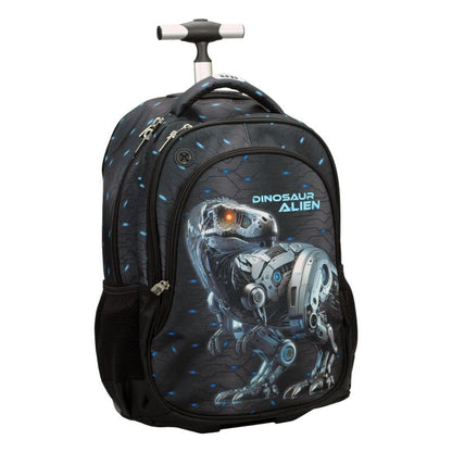 Ученическа раница Dinosaur Alien на колела
