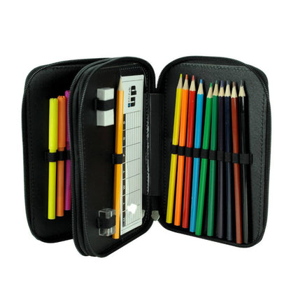 Ученически несесер със съдържание и две отделения Goal