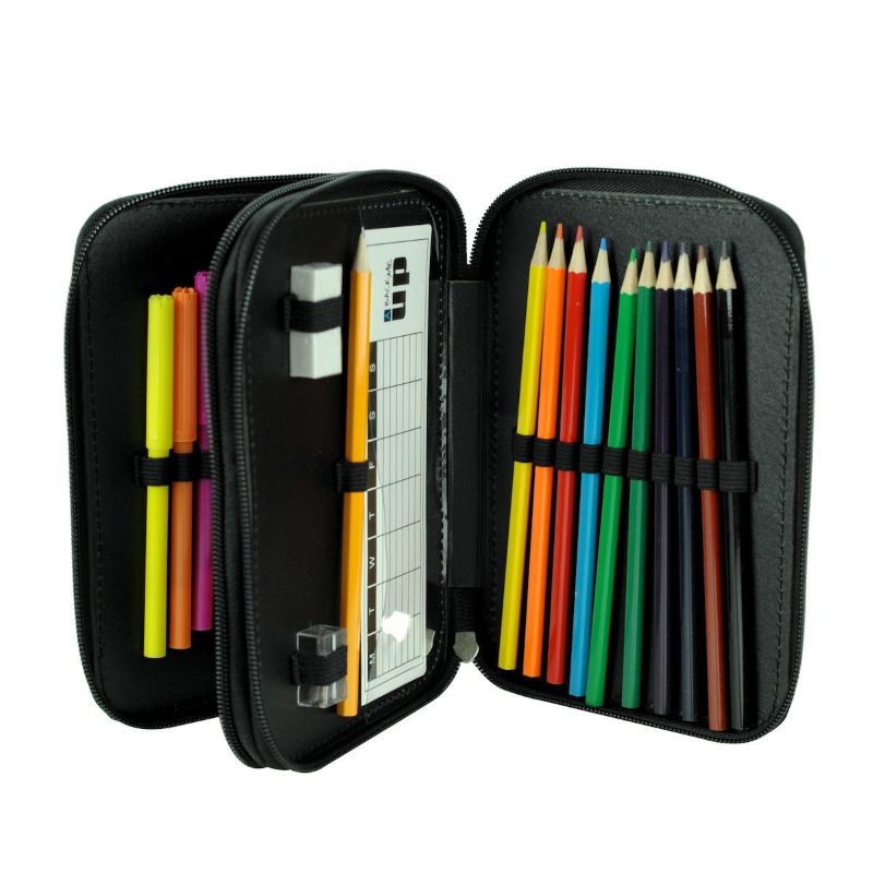 Ученически несесер със съдържание и две отделения Goal