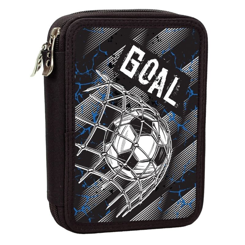 Ученически несесер със съдържание и две отделения Goal