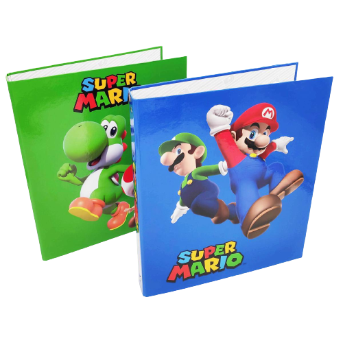 Папка класьор Super Mario 2 бр. различни видове
