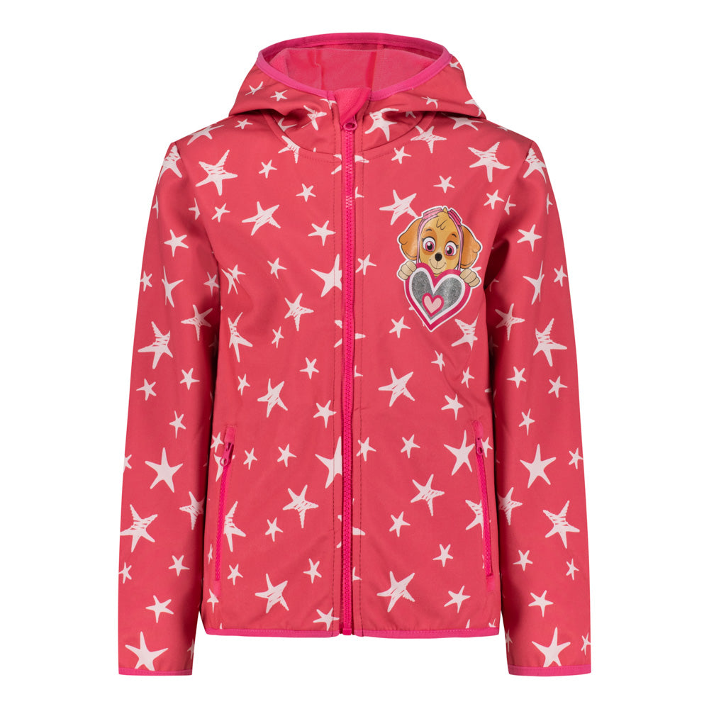 Софтшел яке Paw Patrol, розов, размер 116